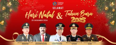 SELAMAT MENYAMBUT HARI NATAL DAN TAHUN BARU 2025